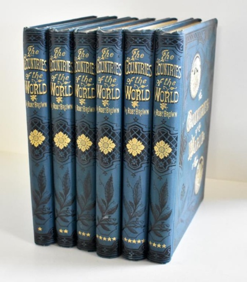 SIX VOLUME SET OF "THE COUNTRIES OF THE WORLD"
