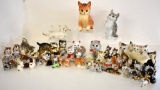 ASSORTED CAT FIGURINES MADE IN JAPAN