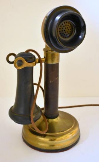 ANTIQUE CANDLESTICK TELEPHONE