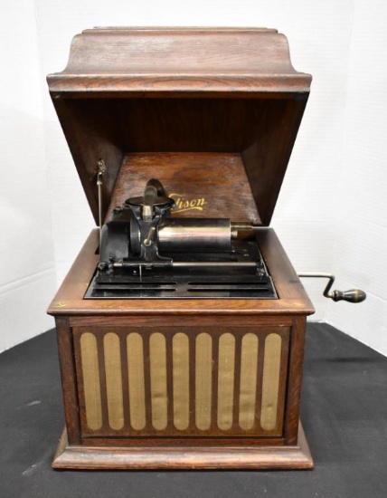 EDISON CYLINDER RECORD PLAYER