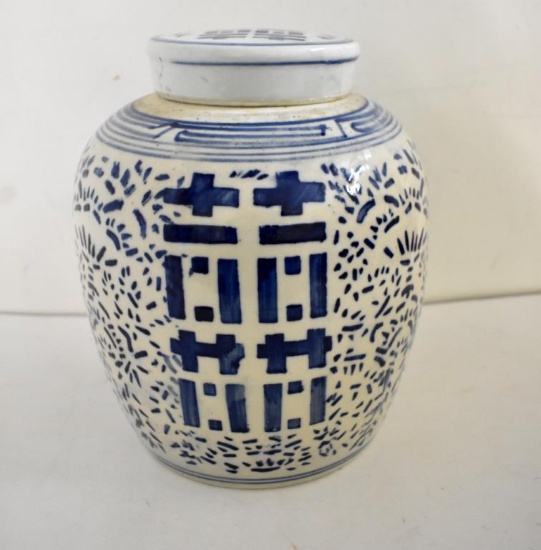 CHINESE POTTERY GINGER JAR