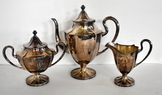 PAIRPOINT SILVERPLATE COFFEE SERVICE