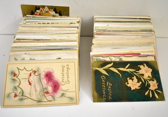 ANTIQUE HOLIDAY POSTCARDS