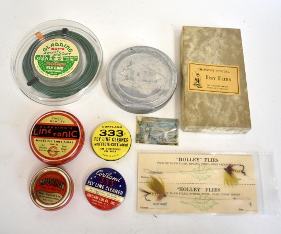ASSORTED VINTAGE FLY FISHING TACKLE