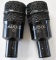 TWO AUDIX D1 MICROPHONES