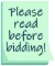 PLEASE READ BEFORE BIDDING