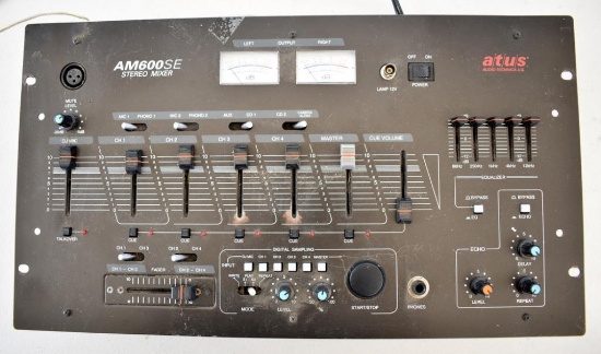 ATUS AM600SE DJ STEREO MIXER