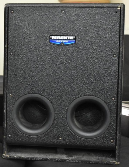 MACKIE SRS1500 POWERED SUBWOOFER | Computers & Electronics Electronics  Audio Equipment Speakers | Online Auctions | Proxibid