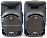 TWO MACKIE SRM450 ACTIVE SPEAKERS