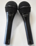 TWO AUDIX OM6 MICROPHONES