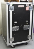 EMPTY OSP AMP RACK WITH CASTERS