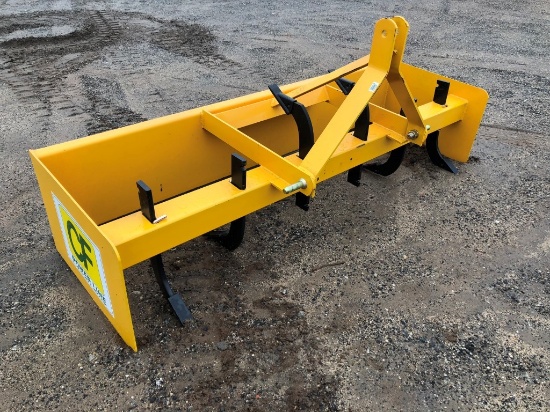 POWERLINE 6' BOX BLADE, TO FIT 3PT HITCH, YELLOW