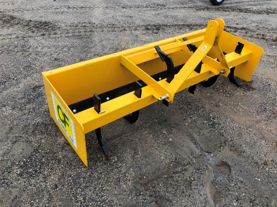 POWERLINE 6' BOX BLADE, TO FIT 3PT HITCH, YELLOW