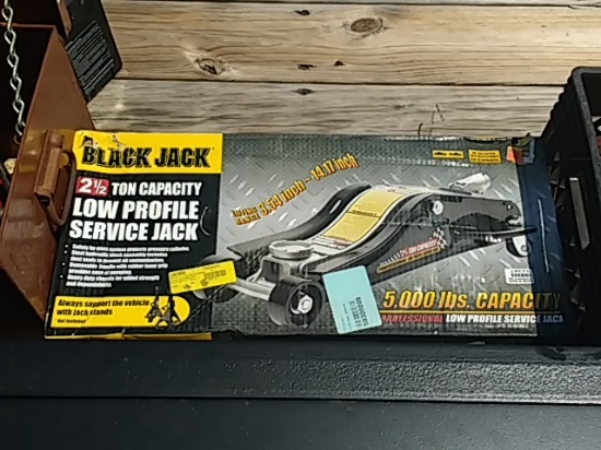 TORIN BLACK JACK 2-1/2 TON SERVICE JACK ***ABSOLUTE***