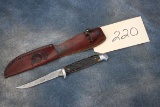 220. 1962 Queen Knife w/ Sheath