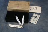 237. Case XX Mother of Pearl No. 057 Trapper Not Knife
