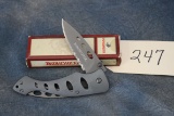 247. Win. Cipher Serrated Pocket Knife