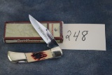 248. Win. Stag 2½” Folding Knife