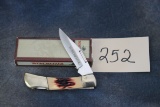 252. Win. Stag 2½” Folding Knife