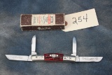 254. Shatt & Morgan 44-4 31 4-Blade Pocket Knife w/ Box