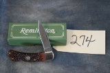 274. Remington Gentlemens Knife w/ Box