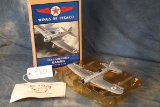 Wings of Texaco 1932 Northrop Gamma Model w/ Box