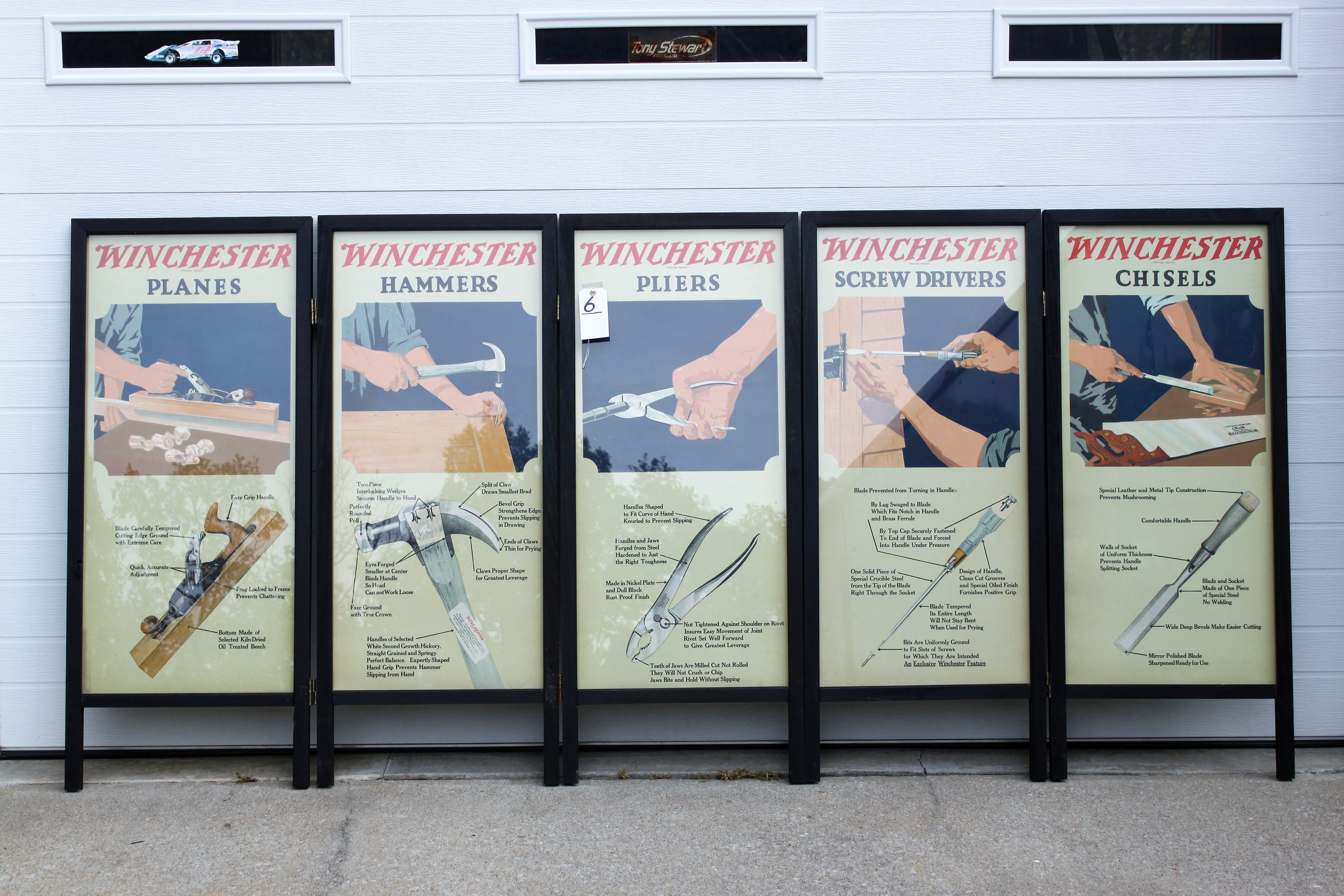 6. Winchester Double-Sided 5-Panel Store Display | Proxibid