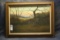 49. Deer Hunting Painting By C. Summey Approx. 44”x33”