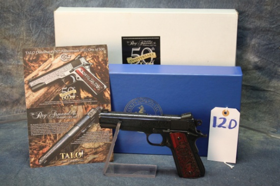 12D. Colt 1911 Gov. Series 70 TALO .45 ACP NIB 1 Of 300 SN: RFC189