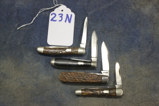23N. Winchester Pocket Knives (4x)