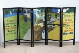 1. Winchester Single-Sided 5-Panel Store Display