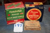 197. Remington & Peters Vintage Ammo 12ga. Shells & 20ga. Slugs