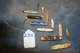 23X. Remington Pocket Knives (6X)