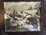 34. Winchester Theodore Roosevelt Bear Hunting Print