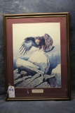 48. Power of Freedom NRA Spl. Ed. Print Framed, Broken Glass, Approx. 26”x35”