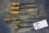79. Lot of 5 Win Chisels & One Screwdriver (X6)