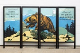 8. Winchester Single-Sided 4-Panel Store Display