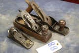 88. Lot of 3 Planes Stanley Bailey, 2 Unmarked (X3)