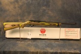 57. Ruger 10/22 Green Lam. Stock, Matte Finish SN:355-0413 3
