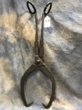 124. Large Set Of Ice Tongs