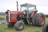 MF 2745 Tractor, 8-Spd 3-Range Trans, 3 Remotes, Duals, Showing 4386 hrs,