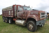 ’75 Chevrolet C90 Dump Truck, Detroit Dsl, 15’ Bed, Tag Axle, Grain Door CN:3682