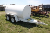 Portable Fuel Tank Approx. 1000 Gallons 55” Diameter X 113” Long, No Pump CN: 1385