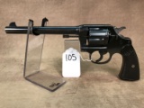 105. Colt New Service .38 Cal Revolver SN:B14692