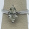 73. Ladies 1.02ct. Marquis Cut Solitaire, 14K Gold Setting - New!