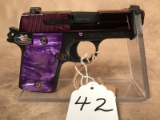42. Sig Sauer P938 9mm, Purple Pearl Finish, New! SN:52A0071-05