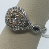 69. Ladies 14K 2-Tone Diamond Engagement Ring