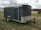 ’04 Doolittle 6’x12’, Single Axle Cargo Trailer, Double Rear Doors