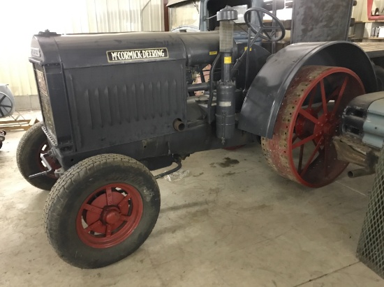 LOT 20: 1929 IHC McCormick Deering 10–20 Tractor