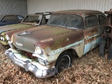 LOT 14: 1956 Chevy Two-Door Project/Parts Car